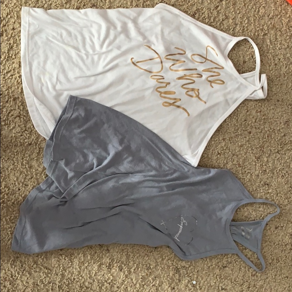 2 workout/athletic tank tops. $5 for each
